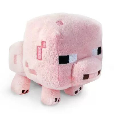 Minecraft Pig Plush Pillow