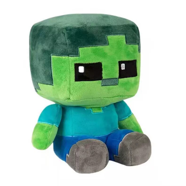 Minecraft Zombie Plush Pillow